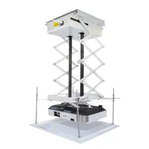 전동 빔프로젝터 거치대 자바라 브라켓 기계식