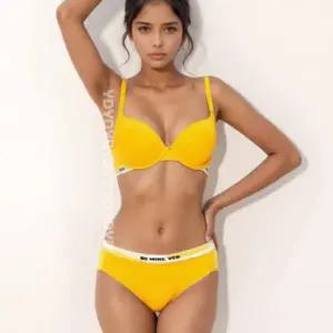 [롯데백화점]예스 사선 아웃밴드 여성브라 햄팬티세트 YSWBZ974 YSWPZ974