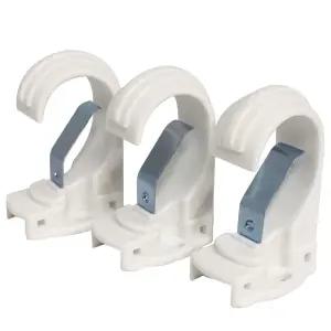 라이프 커튼브라켓(화이트35mm) K349 커튼걸이 커튼봉