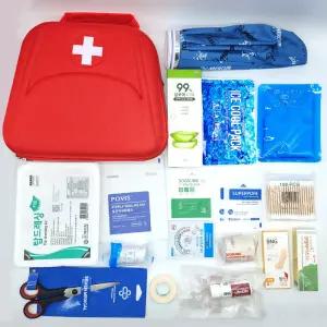화상키트 18종 응급처치 가정 캠핑 야외 구급키트 안전용품