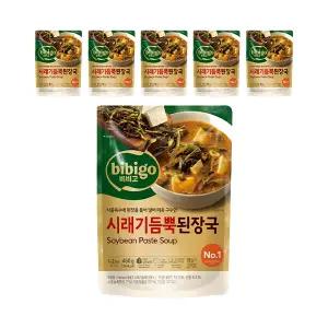 CJ 비비고 시래기듬뿍된장국 460g, 6개