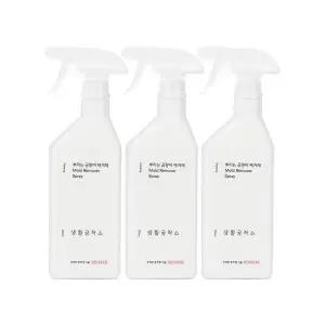 [NS홈쇼핑][생활공작소] 뿌리는 곰팡이 제거제 (스프레이) 750ml x 3개 (화장실 욕실 주방 곰팡이 제거..