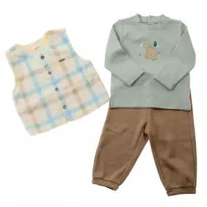 [대구백화점] [아가방]코타퍼조끼3세트(01S723202)