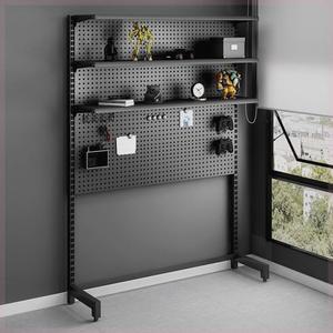 타공선반 벽걸이 철제 벽선반 책상 보드 수납