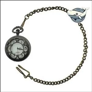 클래식 회중시계 꽃무늬 디자인 고급스러운 바늘-WFHNWFZ