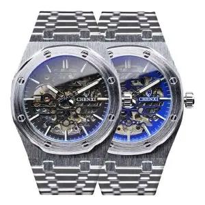 [콩심팥심]오토시계 남성시계 CH-8848A 메탈시계 손목시계