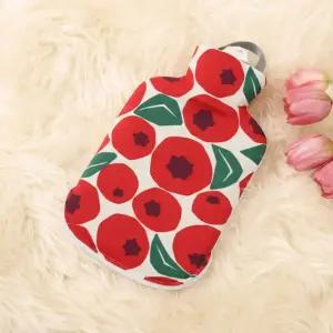 파쉬 보온물주머니 2L + 레드베리패턴 면커버