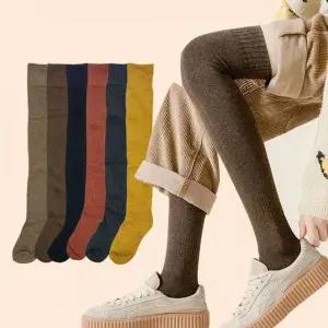 [콩심팥심]겨울양말 롱오버니삭스 겨울니삭스 여성겨울양말 겨울