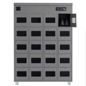 씨원(주) 안전화 살균건조기 개별칸 SDB-N2000G 20켤레용 칸높이 23cm 살균 탈취 건조 산업용 신발건조기