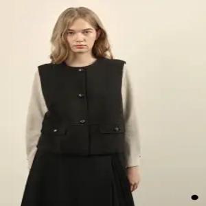 [올리비아로렌] 울 블렌드 버튼페스트VOCQC4W9151