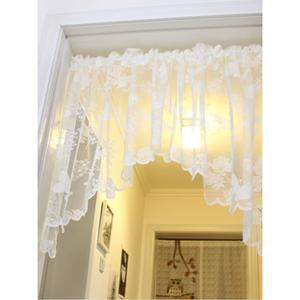 바란스 주방커튼 레이스 아치형 식 출입구 데코 발란스 책장 키친커튼 34 3 C 프리