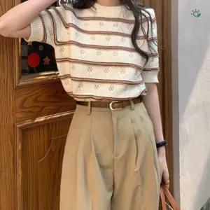 여성용 벨트 패션 포인트 얇은 가죽 캐주얼 허리띠