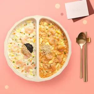 [본죽] (반반죽)참깨계란새우죽