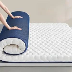 매트리스 토퍼 바닥 손님용 매트 접이식 싱글 하드 수면매트 메모리폼 알러지케어 슈퍼싱글
