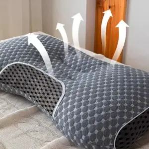 LND 통풍 경추 어깨 숙면베개 꿀잠 쿠션 목 목쿠션 베게 호텔배개 개 경추베 쿠션베 숙면베개