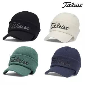 타이틀리스트 정품 2025 맨즈 이어 워머 캡 겨울 골프 모자 TH24WMEW