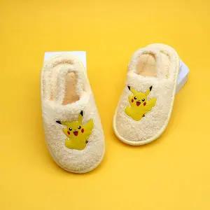 [보리보리/프리프리스 슈즈]피카츄 마인 밴드 방한슬리퍼