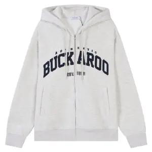 [버커루]유니 3단 쭈리 기모 로고 후드집업 (B244Z1040P)_s