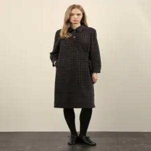 [올리비아로렌] 체크 카라원피스VOBOA4W9251