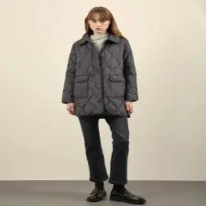 [올리비아로렌] 물결퀼팅  다운점퍼VOBKD4W9351