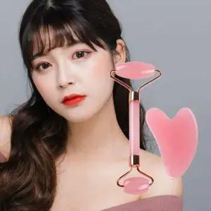 [골드스마일]페이스 인기 핑크 롤러 하트 감성 괄사 세트 셀프 마