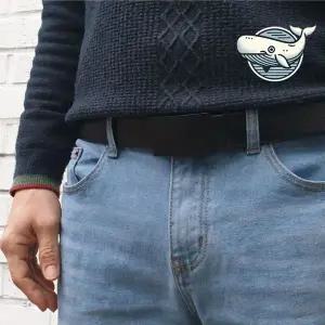 모던 스타일 자동 벨트 세련된 가죽 고급 버클