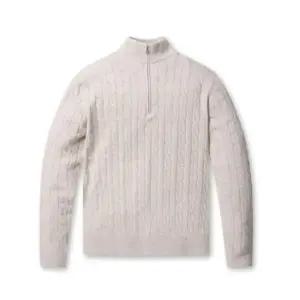 [롯데백화점]프로젝트엠 남성) 케이블 반집업 스웨터 EPF4ET1610