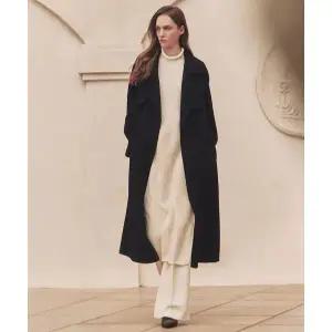 BORGOSESIA 핸드메이드 트렌치 롱코트 블랙