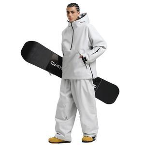 GSOU 스노우 남성 스키 재킷 및 바지 세트 스노우수트 코트 방수 방풍 스키복 겨울용 따뜻한