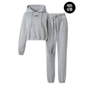 [GGPX]패치 기모 후드 조거 롱 팬츠 셋업 GODOW025D _P377077364