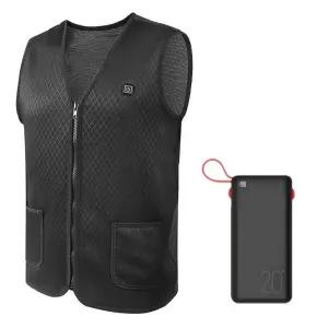열선 방한용품 온열 발열조끼 경량 조끼