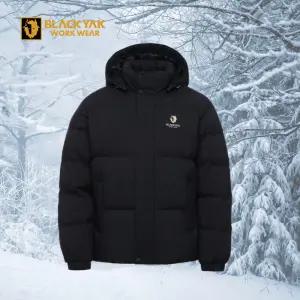 블랙야크 S-워크푸퍼패딩 겨울 아웃도어 후드점퍼 보온 방한 동계 야외 패딩 추동복 근무복
