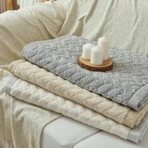 [애끌리아] 헤링본 MC 극세사 항균 소파패드(65x175)