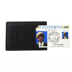 원피스 카드 BEAST KINGDOM 남성용  지갑   세련된 배트맨 디자인 여러 카드 슬롯이 있는 내구성이 뛰어난