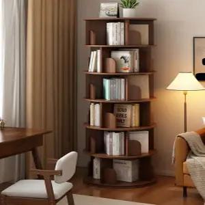 원형회전책장 회전형 책장 원형 낮은 책꽂이 인테리어