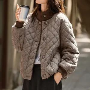 [몽벨리즈]최강따뜻보카퀼팅패딩점퍼 mde2302553