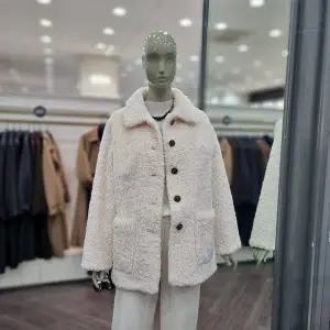 [시슬리]페이크 테디베어 싱글자켓 (SALEC5561 아이보리,베이지)