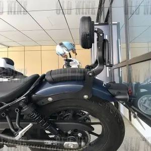 레블1100 접이식 등받이 동승자 운전자 튜닝 쿠션