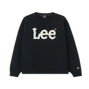 리 lee 빅 트위치 로고 맨투맨 블랙