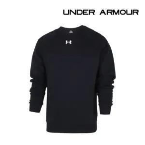 언더아머 맨투맨 라이벌 플리스 크루 남성 블랙 1379755-001