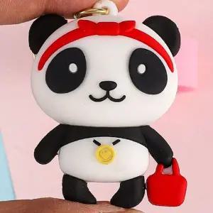 [콩심팥심]학생 인기 키홀더 백팩 팬더 키링 액세서리 열쇠고리 자동차키홀더