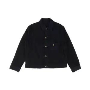 ERTR Essential Denim Trucker Jacket Black