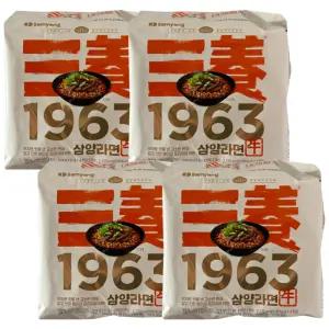 삼양식품 삼양 라면 1963 131g 4개입 x 4개 우지 라면 봉지