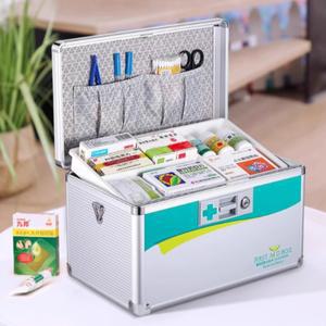 가정용 비상용 상비 약 세트 통 알루미늄합금 구급함 상자 구급약