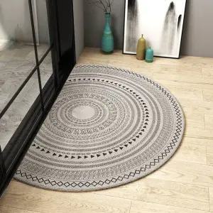 반원형 러그 엔틱 카펫 인테리어 욕실 입구 카페트 침실 현관 화장대 매트
