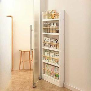 문뒤 책장 틈새 틈새선반 좁은 틈새책장 전면책장 학원 원룸 선반