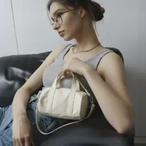 나일론 원통 미니 크로스백 가벼운 손가방 유럽여행 가방 데일리백 P12794