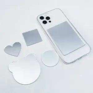 붙이는 다꾸 미니 핸드폰 휴대용 스티커 미러 꾸미기 휴대폰 폰꾸 손거울 아크릴 폰거울 포카