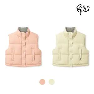 [페리미츠]레노마키즈 여아 에리배색다운베스트 주니어 초등여아오리털조끼 R2349V072_1 CJ