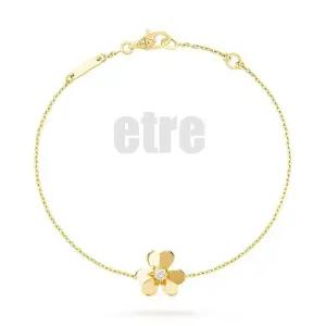 반클리프 목걸이 여성용 프리볼 브레이슬릿, 미니 모델 VCARPJMM00